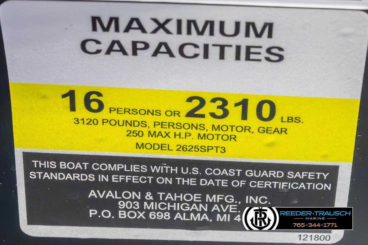 2025 Avalon Catalina Entertainer