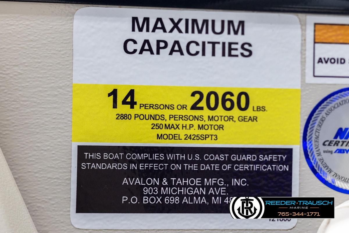 2025 Avalon Catalina VRB