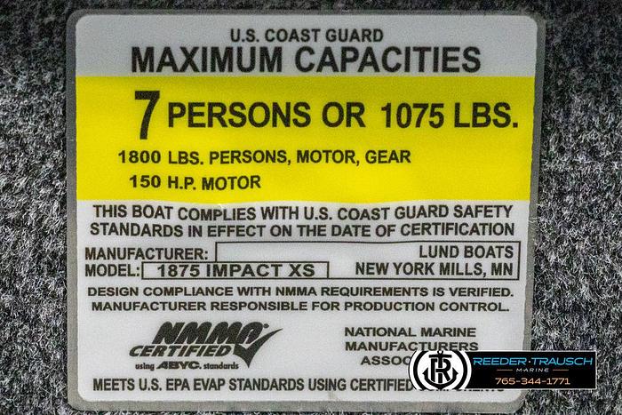 2025 Lund 1875 Impact XS