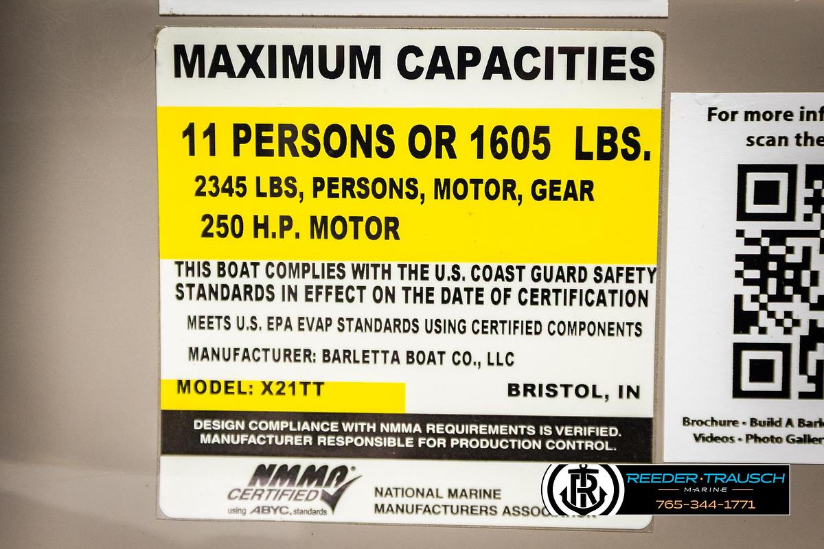 Used 2023 Barletta 21 UC