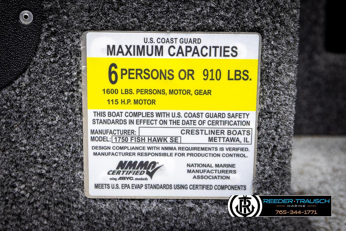 Used 2023 Crestliner 1750 FishHawk