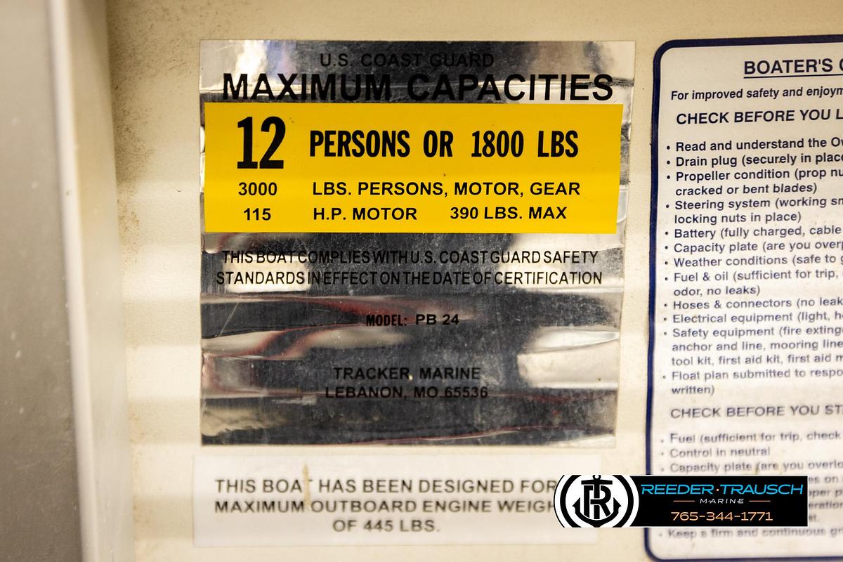 Used 2008 Sun Tracker Party Barge 24