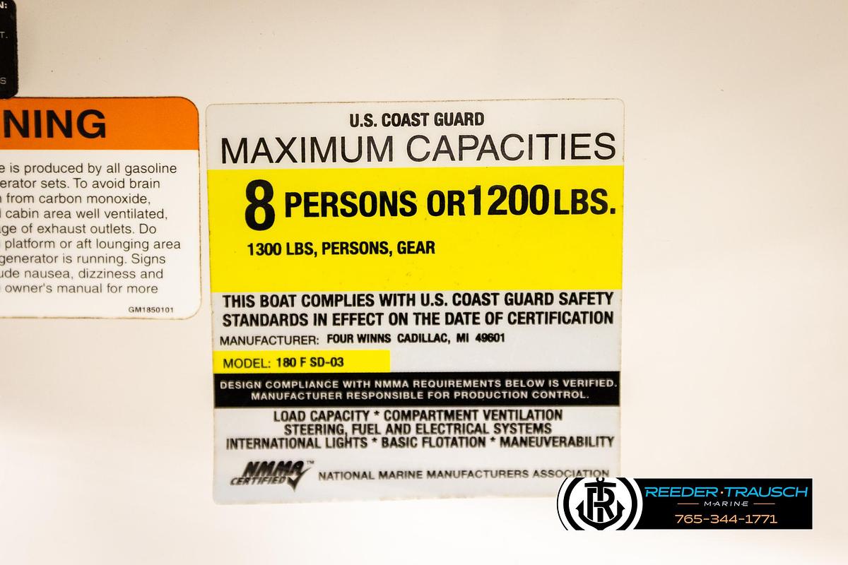 Used 2003 Four Winns 180 Freedom