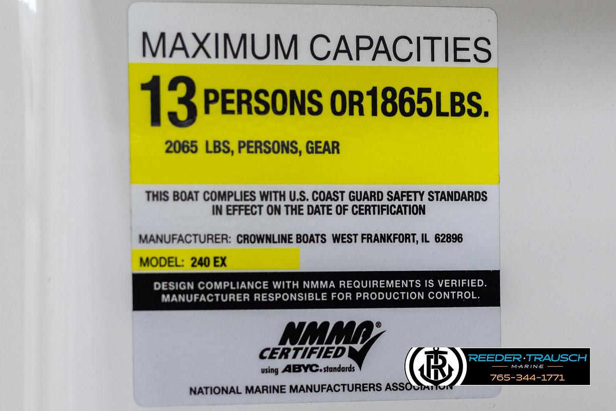 Used 2008 Crownline 240 EX