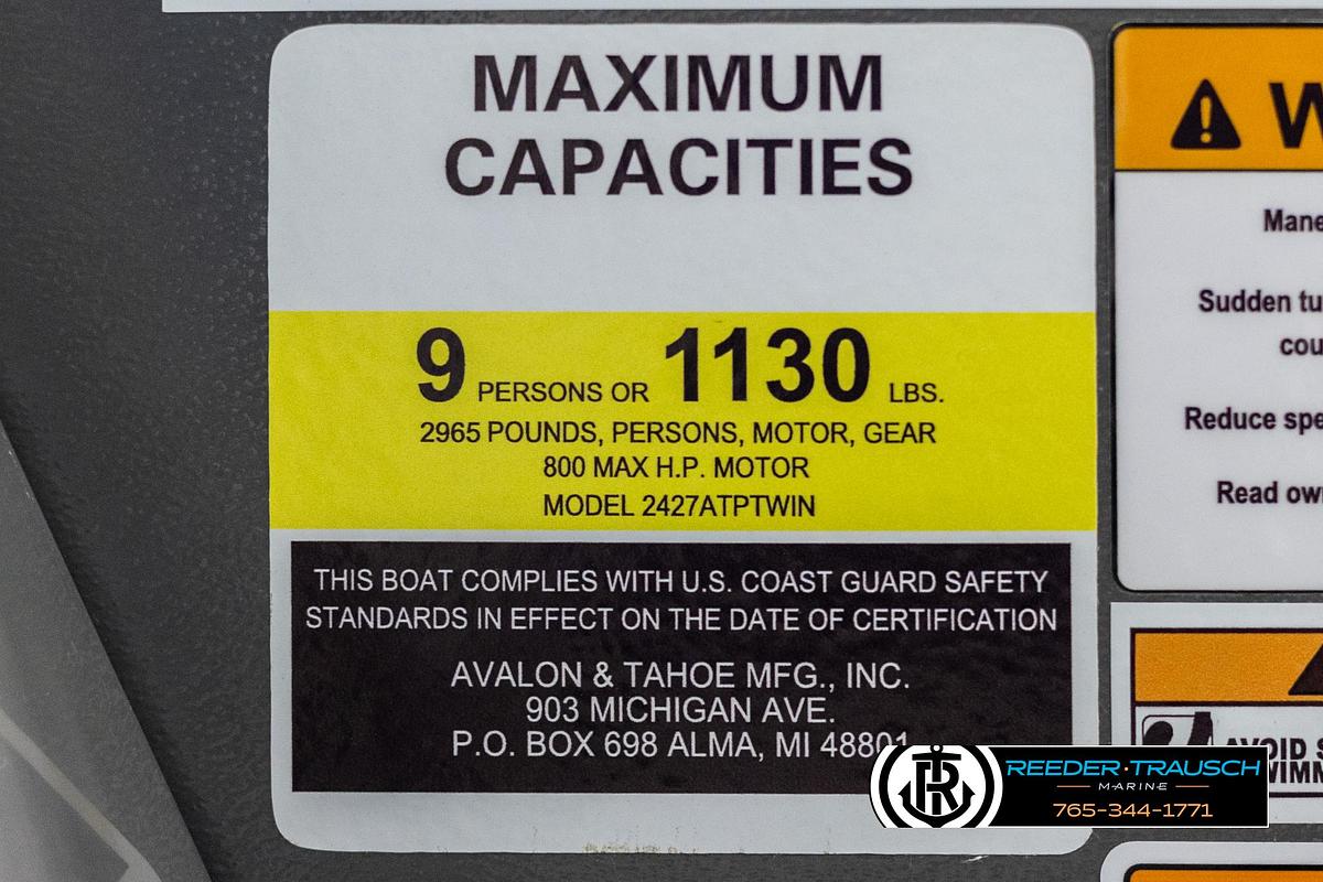 2025 Avalon Excalibur LTD QLW