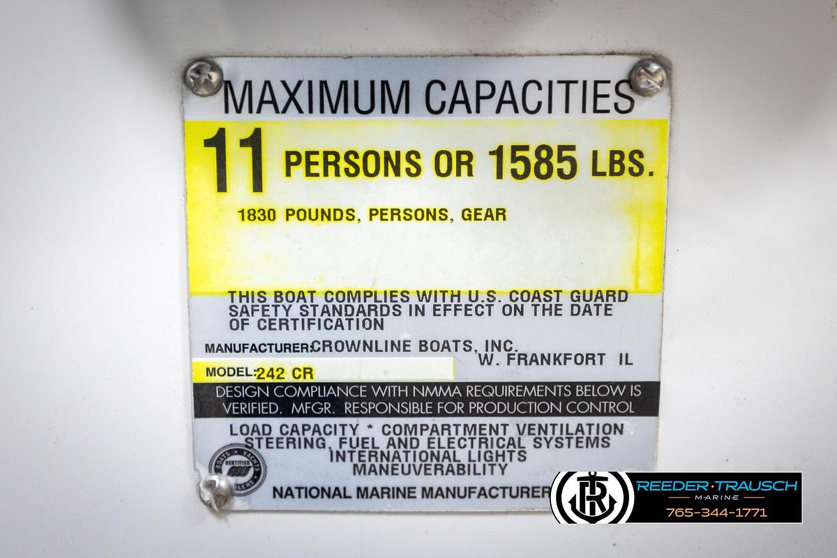 Used 1999 Crownline 242 CR