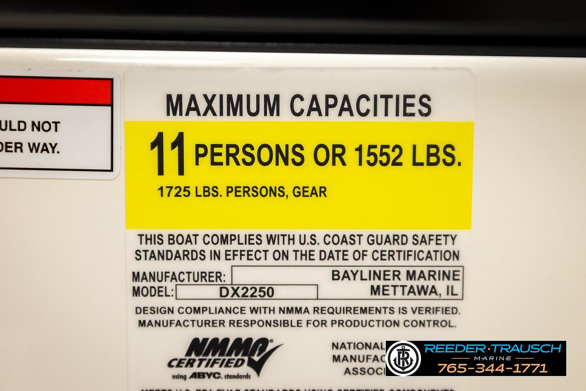Used 2022 Bayliner DX 2250