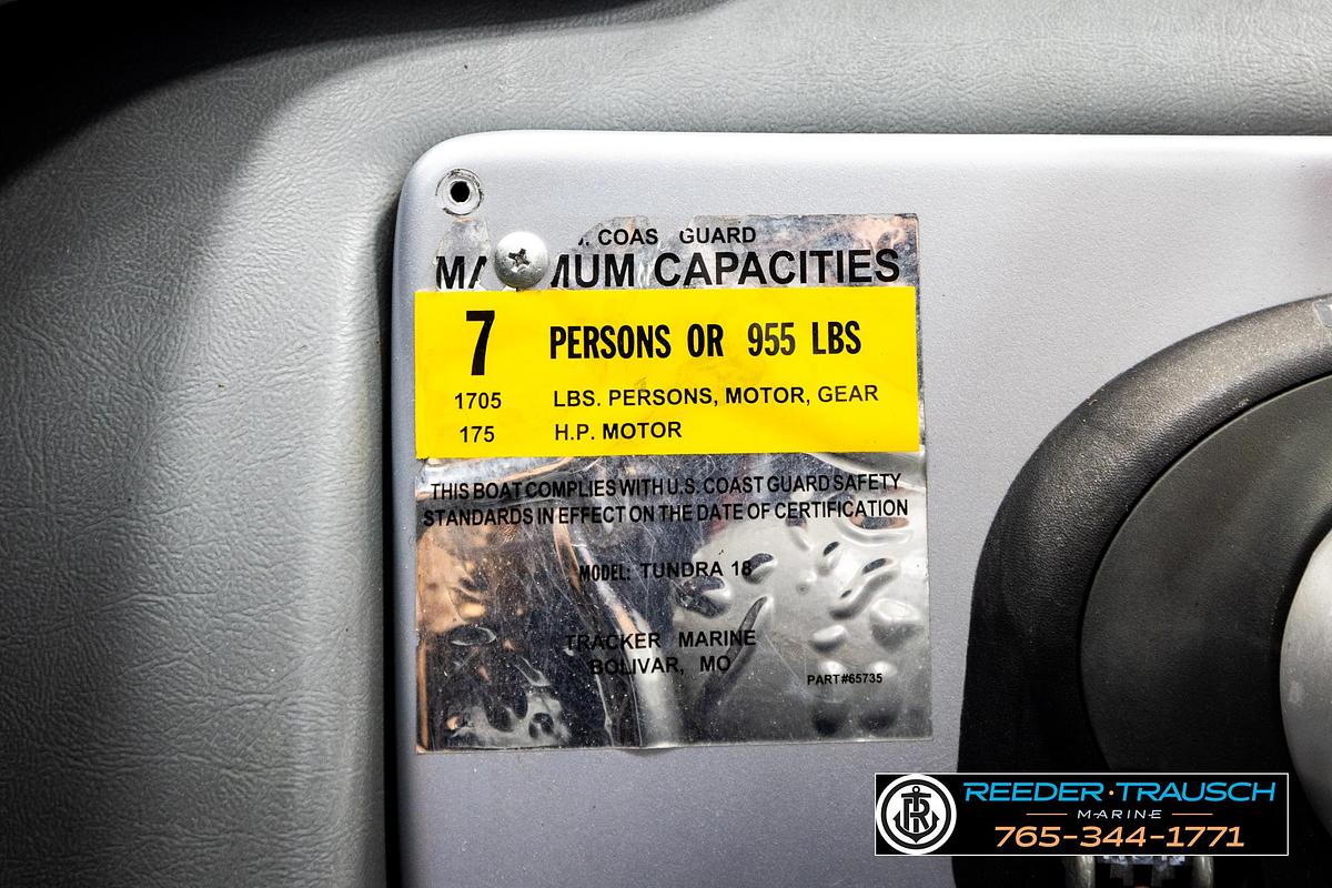 Used 2007 Tracker Tundra 18