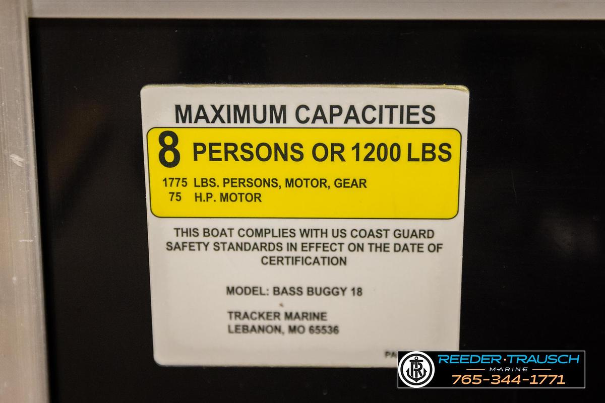 Used 2018 Sun Tracker Bass Buggy 18