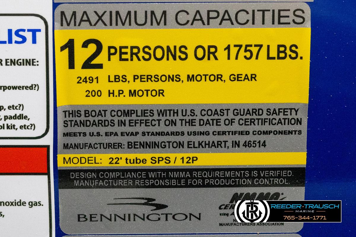 2025 Bennington 23 SXPDSE
