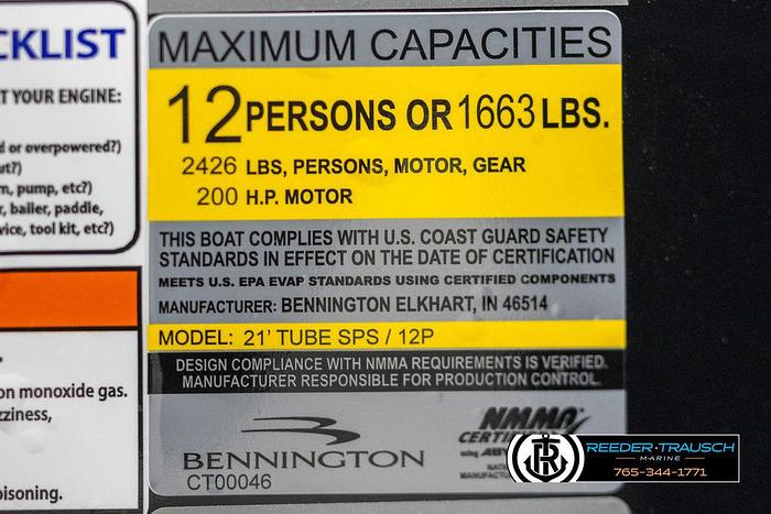 2025 Bennington MFBSE