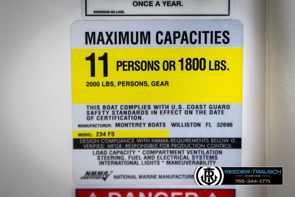 Used 2007 Monterey 234 FS