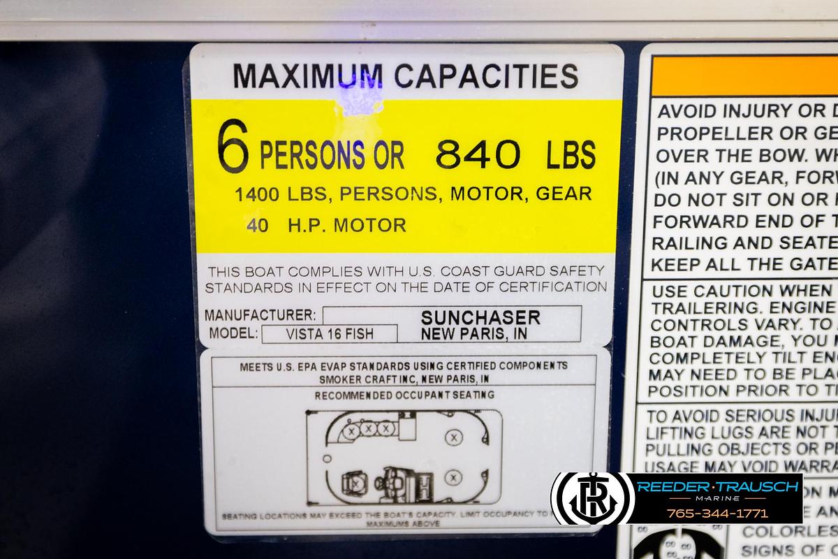 Used 2024 SunChaser Vista Fish