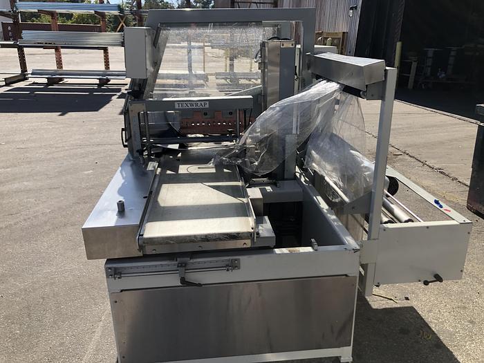 Used TEXWRAP MODEL 1810EH AUTOMATIC SIDE SEALER W/ TUNNEL