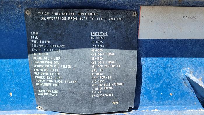 Used Gardner Denver 2250T Triplex Frac Pump