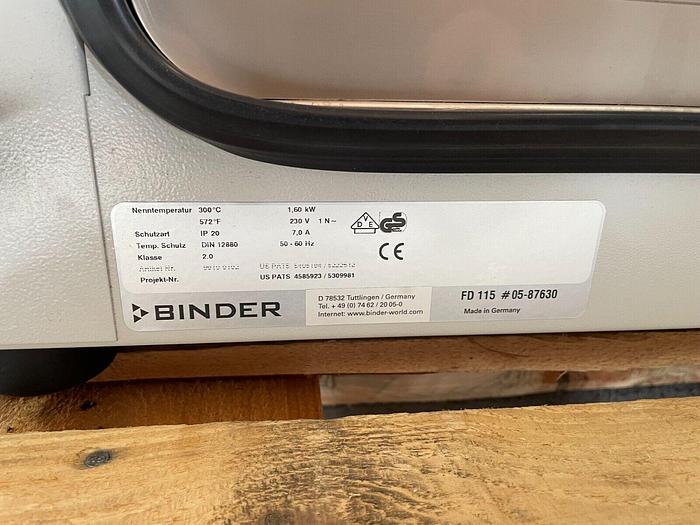 Used Bender FD 115 , drying cabinet