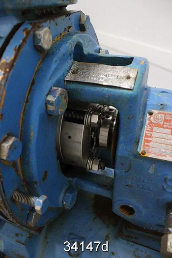 Used Goulds 3198 Pump, 1.5x3x7, Teflon Interior #34147