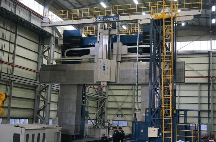 Used HNK HPM-50L CNC Double Column Heavy-Duty Machining Center