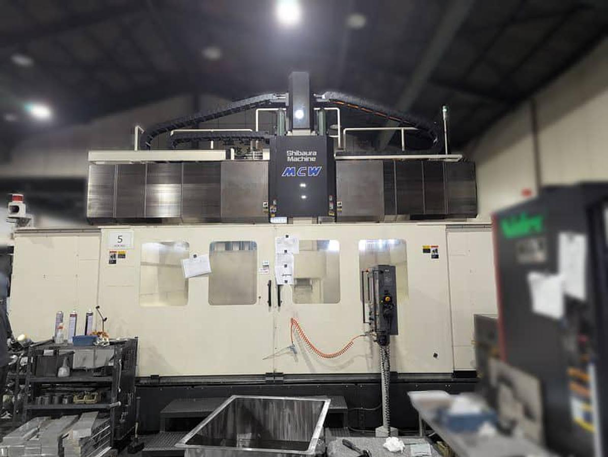 Used Shibaura MCW 4624(5A) CNC 5-Axis Gantry Type Machining Center