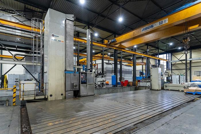 Used Bost Bostram 160 CNC Floor Type Horizontal Boring Machine