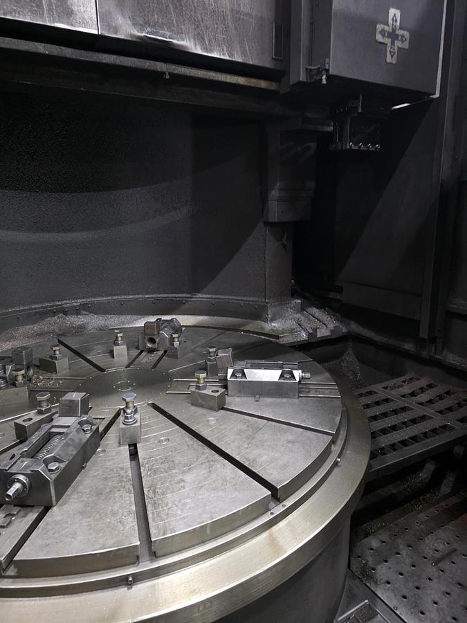 Used HNK VTC 20/25 CNC Vertical Turning Boring & Milling Machine with Live Spindle & Table C-Axis