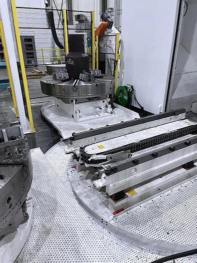 Used Giddings & Lewis VTC 1600 CNC Vertical Boring & Milling Machine with Live Spindle & Table C-Axis