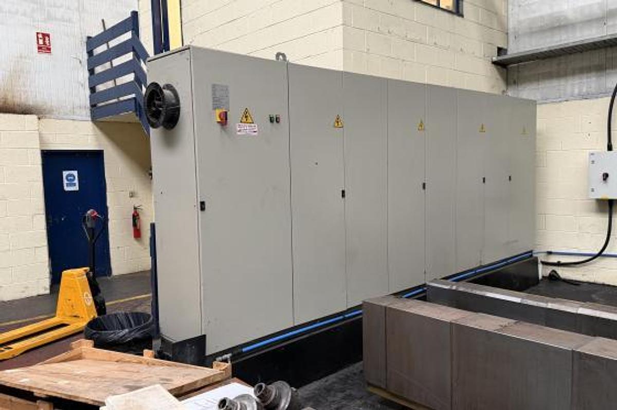 Used Tacchi HD3 / 130L CNC Horizontal Lathe with Live Spindle Milling Tower & C-Axis