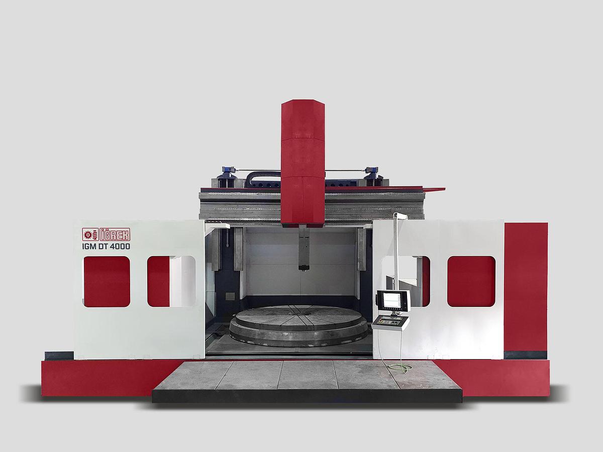 Used Igrek DT 4000 CNC Vertical Milling, Boring & Grinding Machine with Live Spindle & Table C-Axis