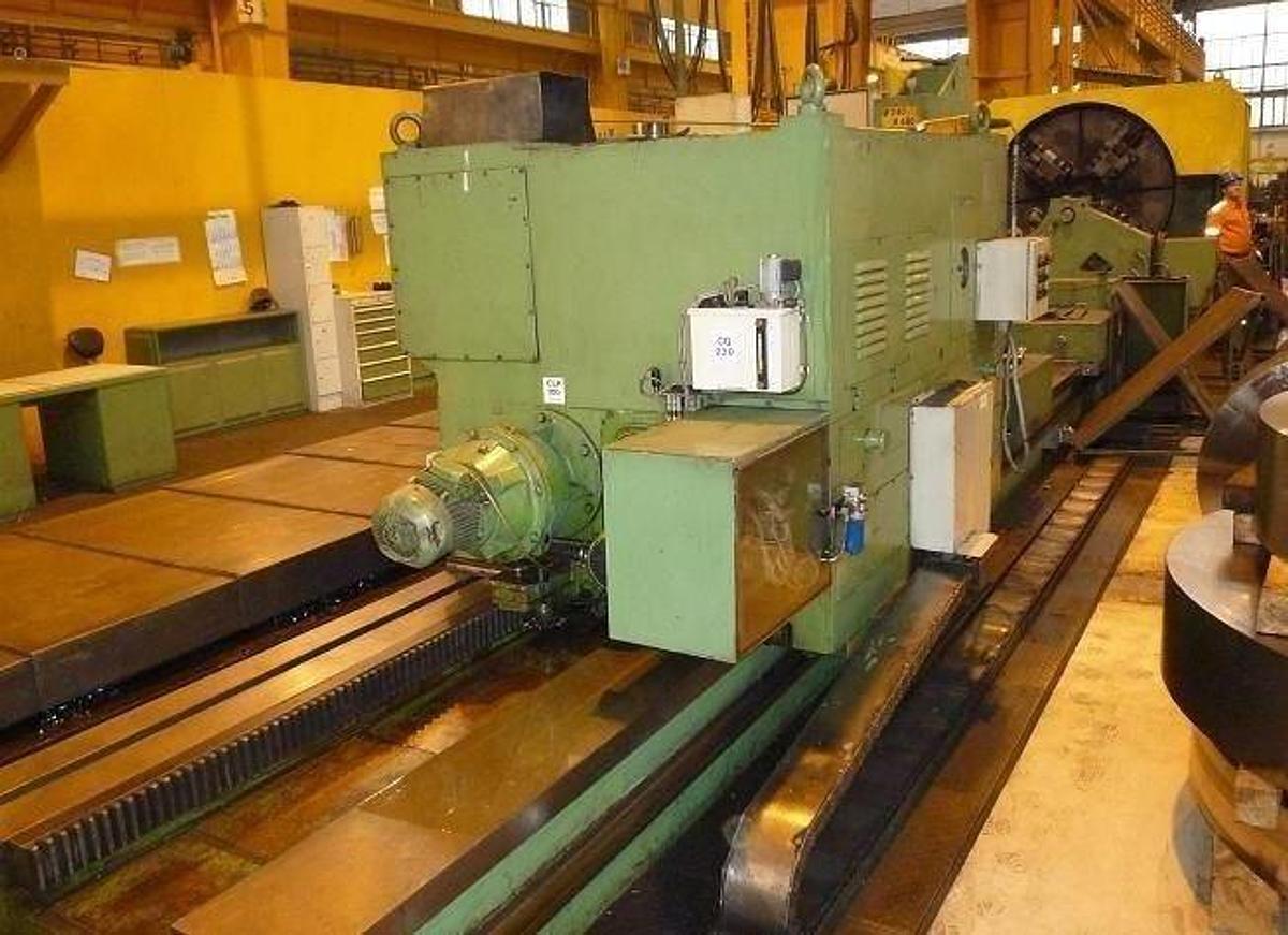 Used Kramatorsk 1K 671 320 F3- 10000 CNC Heavy-Duty Horizontal Lathe 