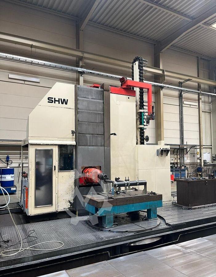 Used SHW UF 6 Doppelstander CNC Floor Type Horizontal Boring Machine with 2 Columns