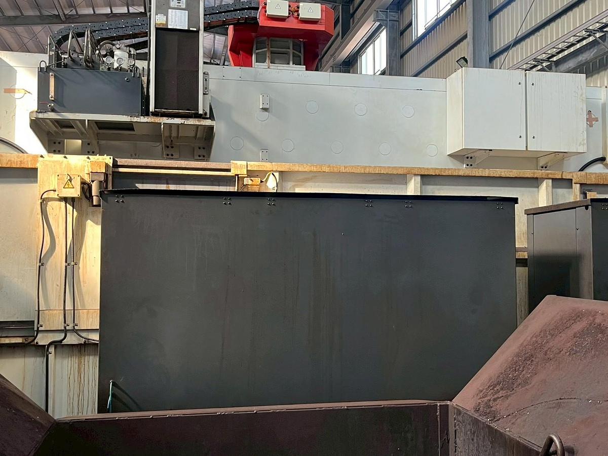 Used AWEA LG 8050 CNC Double Column Gantry Type Machining Center