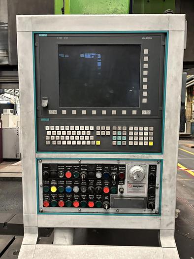 Used Waldrich Coburg 17S-10 FP 225 NC Portal Milling Machine with Double Table
