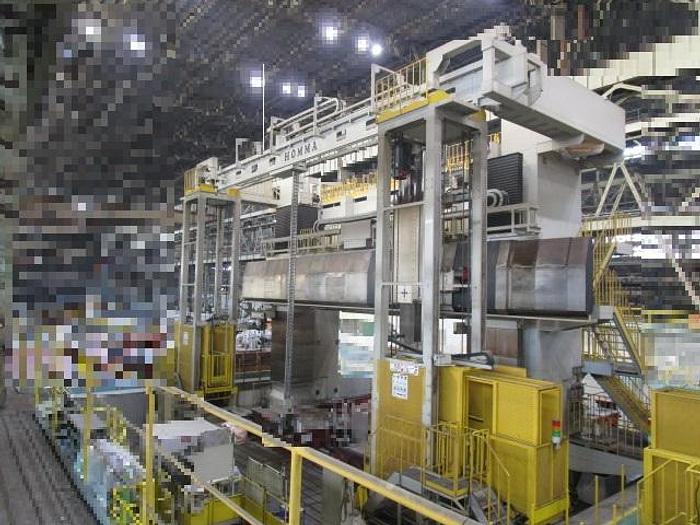 Used Homma HMT-8/10 GTN CNC Heavy Duty Gantry Type Double Column Milling Machine / Vertical Turning Mill