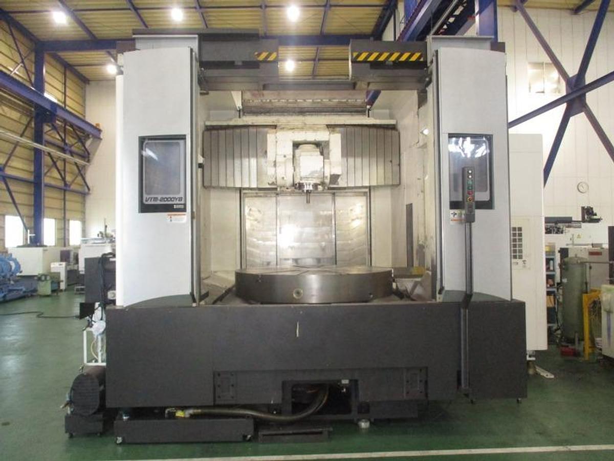 Used Okuma VTM 200YB CNC Vertical Multi-Tasking Machining Center