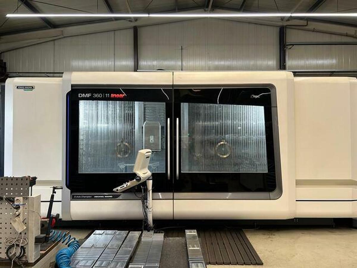 Used DMG DMF 360 / 11 Linear CNC Universal Machining Center