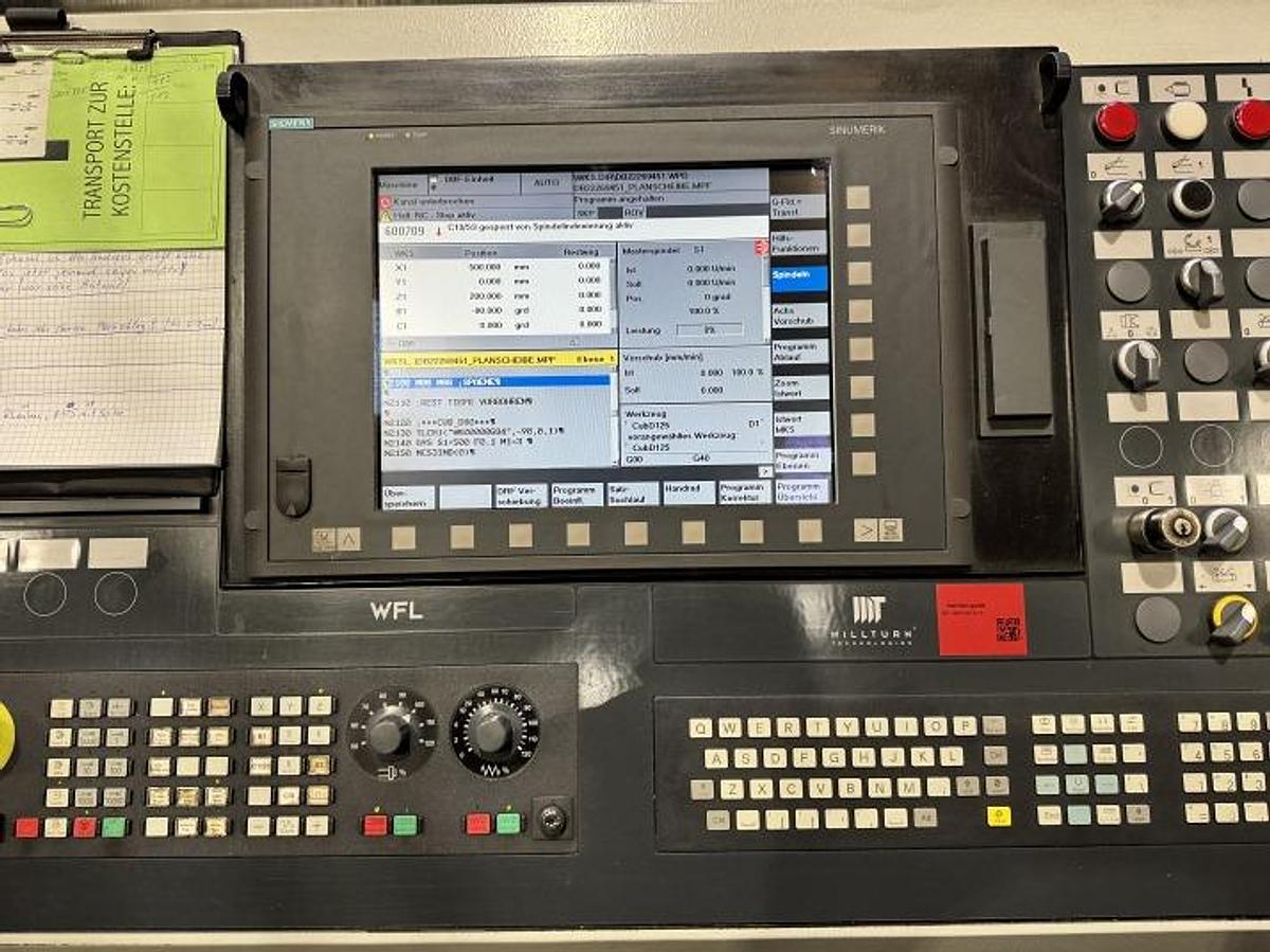 Used WFL MillTurn M 40 G x 3000 CNC Turning & Milling Center