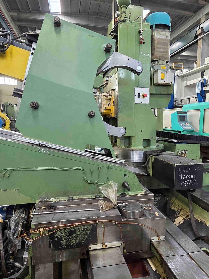 Used Tacchi HD3 / 140L CNC Horizontal Lathe with Live Spindle Milling Tower & C-Axis