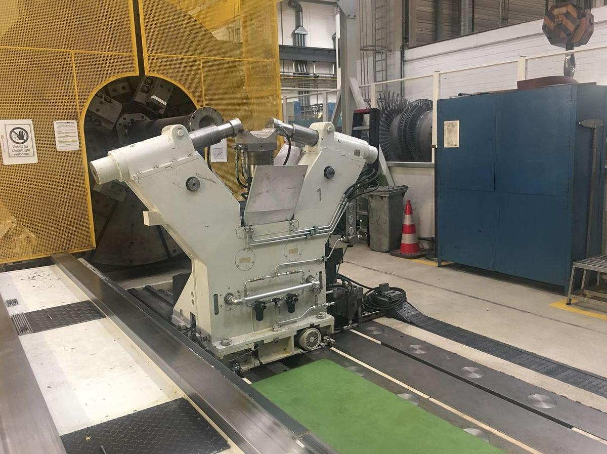 Used Zerbst DXP 5/W15 X 15000 CNC Heavy Duty Horizontal Lathe