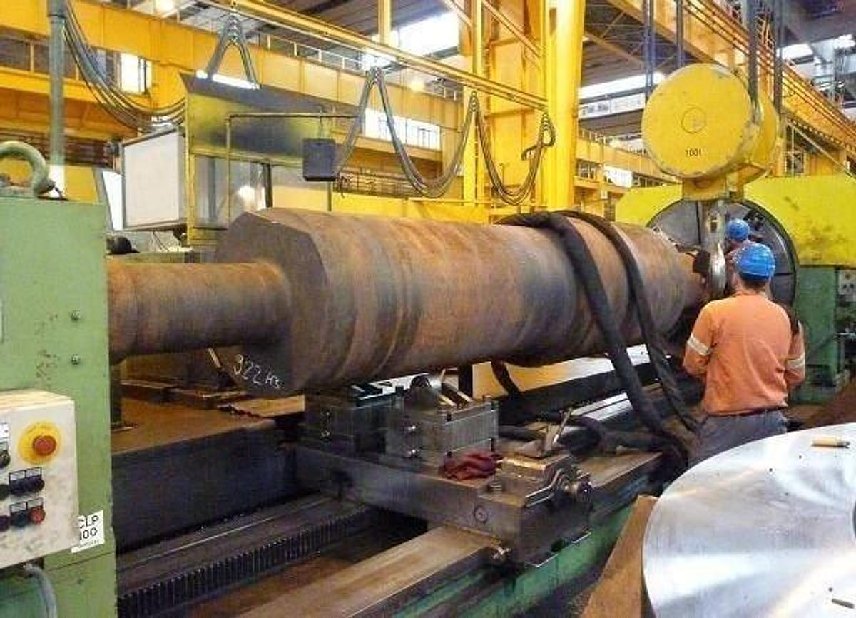 Used Kramatorsk 1K 671 320 F3- 10000 CNC Heavy-Duty Horizontal Lathe 
