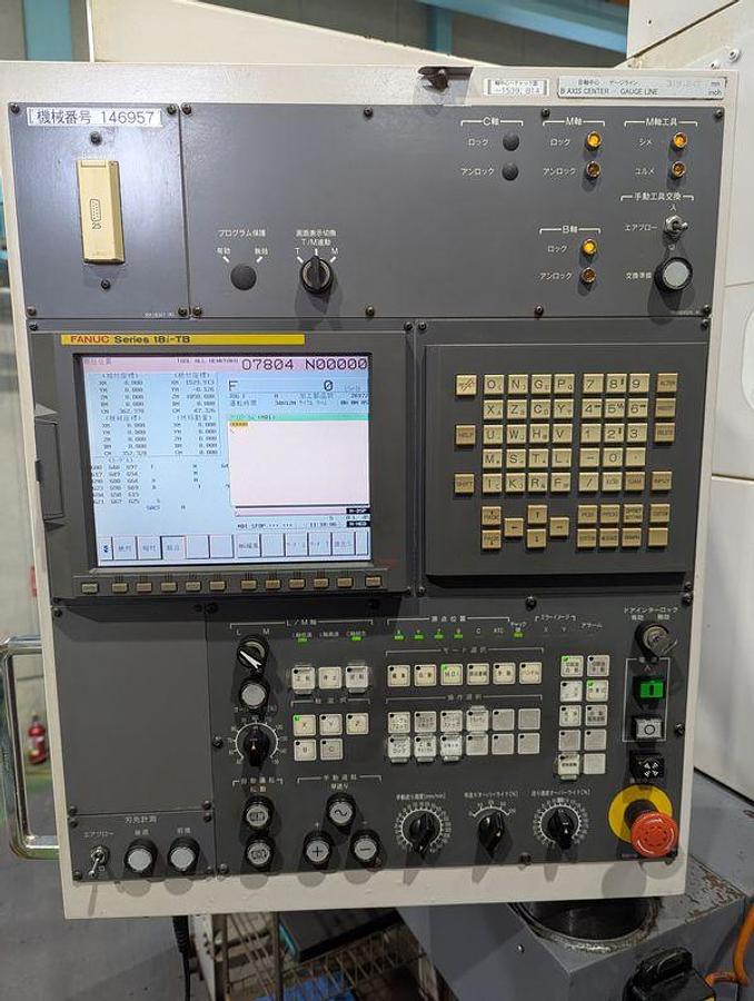 Used Okuma VTM 200YB CNC Vertical Multi-Tasking Machining Center