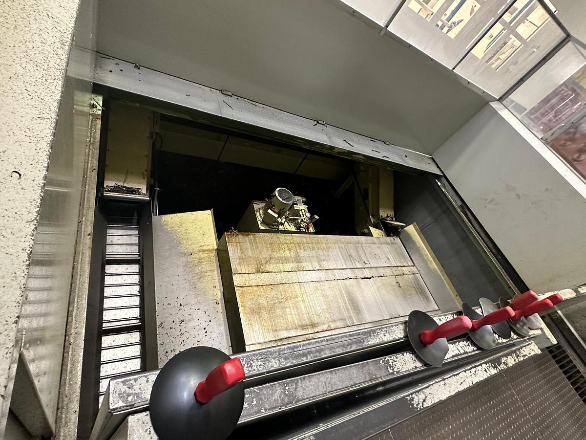 Refurbished Schiess 40 DZ CNC Double Ram Vertical Boring & Milling Machine with Live Spindle & Table C-Axis