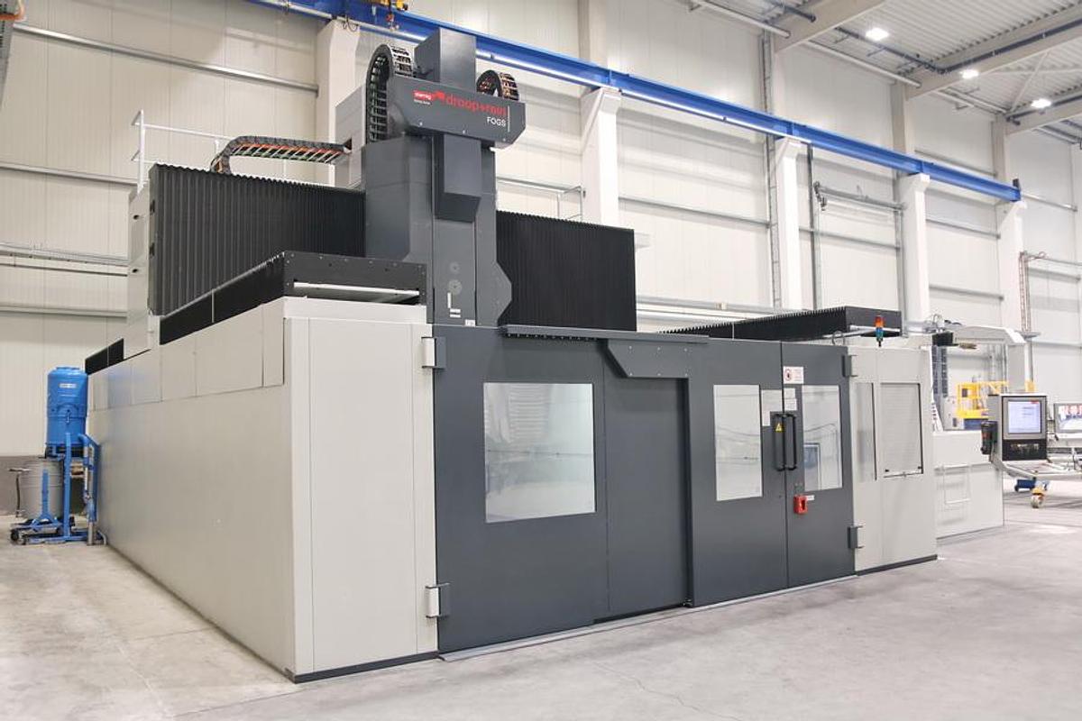 Used Droop + Rein FOGS 40 60 CNC 5-Axis High Speed Gantry Type Machining Center with 2 Spindles