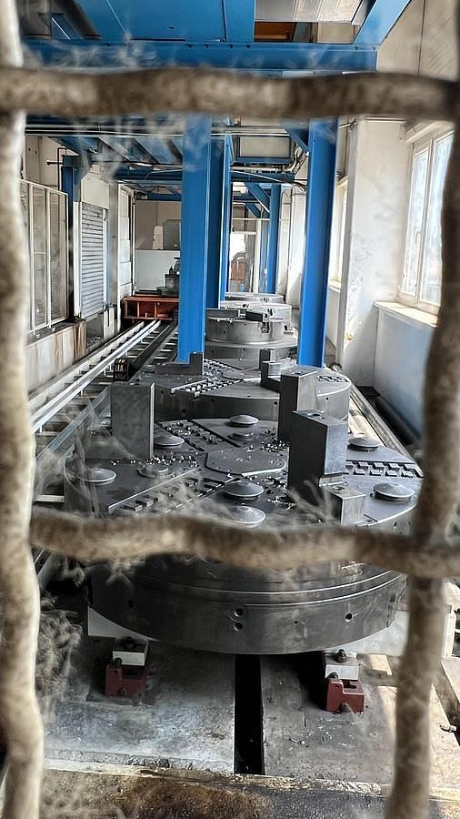 Used Waldrich Coburg MultiTurn 1500 FM CNC Vertical Turning & Milling Center with 2 Machines + 7 Pallet Storage