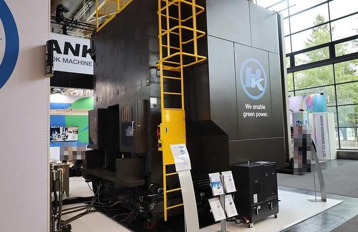 Used Hankook VTC 200E CNC Double Column Vertical Boring & Turning Machine with Live Spindle