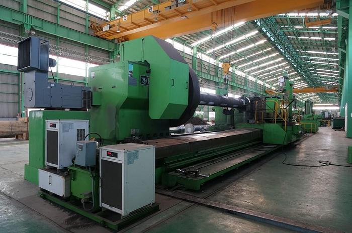 Used Hankook R70W CNC Heavy-Duty Roll Lathe