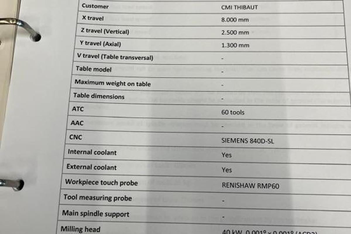Used Juaristi ML3 CNC Floor-Type Travelling Column Horizontal Boring Machine