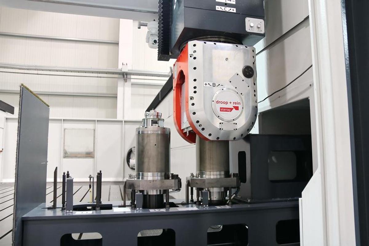 Used Droop + Rein FOGS 40 60 CNC 5-Axis High Speed Gantry Type Machining Center with 2 Spindles