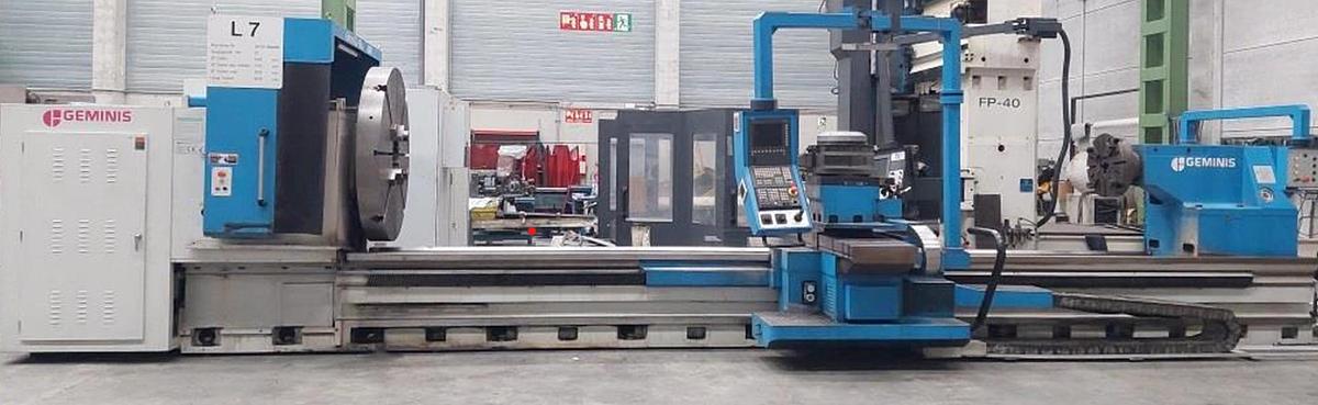 Used 2011 GEMINIS GT9 G2 2000 × 8000 CNC Lathe GEMINIS GT9 G2 2000 × 8000 CNC Lathe