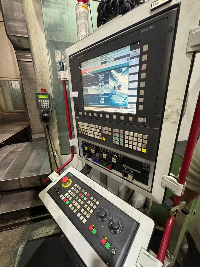 Used Pama Speedmat 3/TR16 CNC Horizontal Machining Center with Pallet & Head Changer