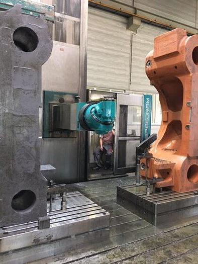 Used Pama Speedram 3000 CNC Ram/Floor Type Horizontal Boring & Milling Machine